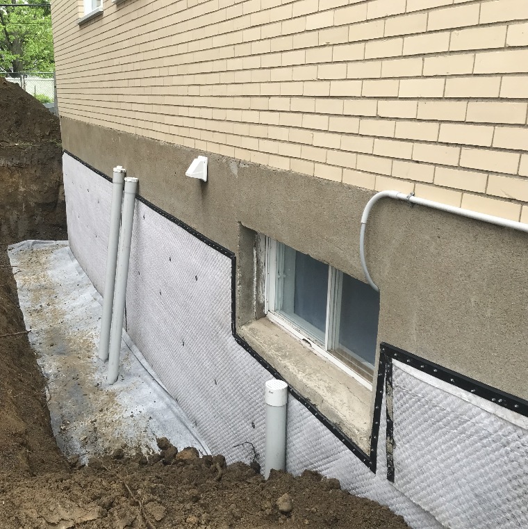 Excavation Jocelyn Gagné, spécialiste en imperméabilisation de fondations
